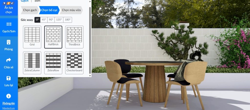 phần mềm phối cảnh gạch lát nền