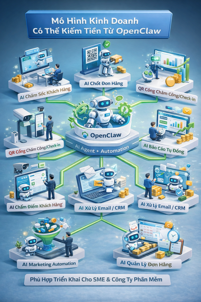 Kiếm tiền từ OpenClaw